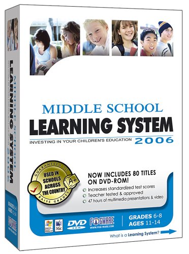 Middle School Learning System 2006 DVD (PC & Mac)
