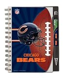 Chicago Bears Deluxe Hardcover, 5 x 7 Inches Notebook and Pen Set, Team Colors (12024-QUE)
