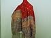 Exotic Floral Pattern Luxurious Pashmina Chic Winter Warm Red Scarf Shawl Wrap #L01