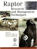 Review Hancock House Pub Ltd  / Raptor: Research and Management Techniques