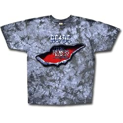AC/DC "Razor's Edge" Tie-Dye T-Shirt