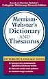 Merriam-Webster's Dictionary and Thesaurus