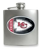 Review Quality Gold  / Kansas City Chiefs Stainless Steel Hip Flask