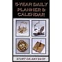 5-Year Daily Planner & Engagememt Calendar (for all years)