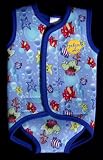 Splash About neoprene Baby Wrap: Fish Print/blue binding Large 18-30+ mths