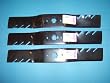 3 Gator 3-In-1 Mulching blades to replace MTD, Cub Cadet 742-04053A, 742-4053B, 742-04123. (Set of 3)
