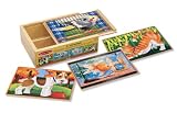 Melissa & Doug Deluxe Pets in a Box Jigsaw Puzzles