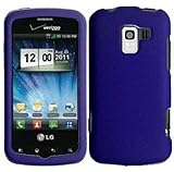 Dark Purple Hard Case Cover for LG Enlighten VS700