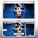 Nintendo DS lite blue skull GEL skin m4511
