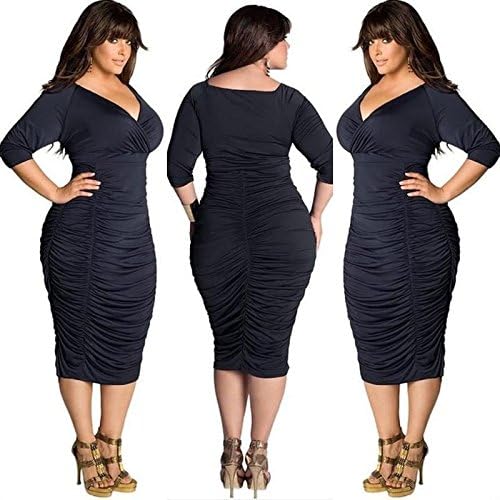 Plus Size Summer Womens Bodycon Evening Party Cocktail Bandage Maxi Long Dress