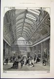 1877 GROSVENOR GALLERY FINE ART BOND STREET OLD PRINT