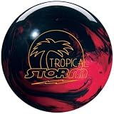 Tropical Storm Red / Black Pearl Bowling Ball