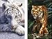 Double Deck Bridge Playing Cards - Tigers on the Prowl
