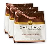 Café Halo Bold Variety Pack Coffee Pods, 16-Count, 4.23 Ounce Bags (Pack of 6)