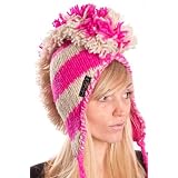 Pitico Fair Trade Iro M�tze - Pink-Wei�von "Pitico"
