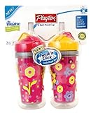 Playtex Insulated Twist 'n Click Straw Cup 9 oz - 2 Pack (Colors Vary)