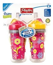 Playtex Insulated Twist 'n Click Straw Cup 9 oz - 2 Pack (Colors Vary)
From Playtex
