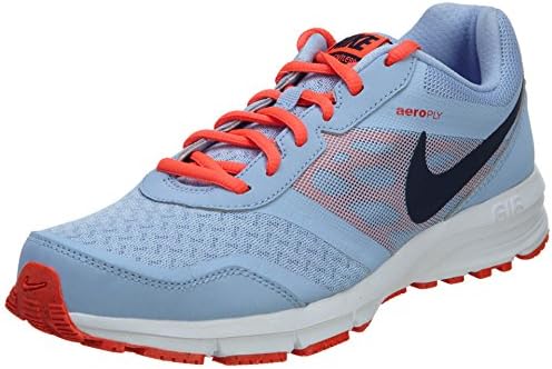 Nike Women's Wmns Air Relentless 4 MSL, ALUMINUM/MID NAVY-BRIGHT CRIMSON-WHITE, 9 US