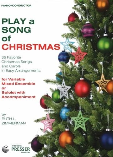 Play a song of Christmas, Violin, parts A and B, 35 favorite Christmas Songs and Carols in easy arrangements for Orchestra