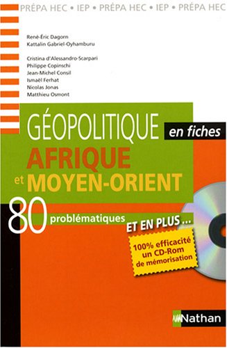 Afrique et Moyen-Orient : 80 Problématiques (1Cédérom)