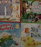 Nursery Rhymes Book and Music CD with 20 Songs (Assorted, Titles and Quantities Vary) Bingo. Down by the Bay, Humpty Dumpty, and / or 6 Little Ducks