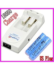 Buy TrustFire EU Plug Charger + 2 PCS 18650 3000mAh Battery