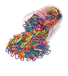 Learning Resources Rainbow Link 'N' Learn Links, Bucket of 1000 (LER0260)