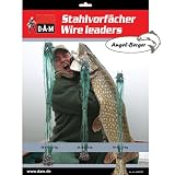 Produkt-Bild: DAM Stahlvorfachkarte mit Wirbel 72 St&uuml;ck + Angel-Berger Aufkleber