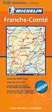 Carte routière : Franche-Comté