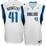 Dirk Nowitzki Jersey adidas White Replica #41 Dallas