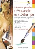 Comment peindre � l'aquarelle et � la d�trempe