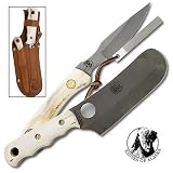 Knives of Alaska Brown Bear Stag Knife Combo
