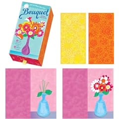 Bouquet Sticker Note Cards