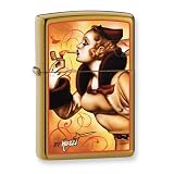 Zippo Mazzi Harvest Bronze Lighter