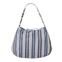 Xhilaration® Striped Hobo Bag - Chambray Blue
