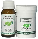 Native Remedies Triple Complex Brain Tonic and StudyPlus ComboPack