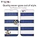 iPhone 6 Case, iPhone 6s Case, TabPow Navy Blue Stripes Anchor Flip Wallet PU Leather Case [with Card Slots & Magnetic Flap Closure] Stand Case Cover for Apple iPhone 6 / iPhone 6s (4.7 inch)