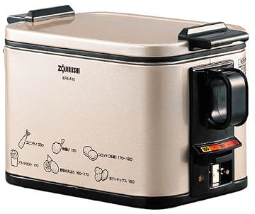 ZOJIRUSHI あげあげ 電気フライヤー メタリックカカオ EFK-A10-TJ