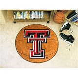 29 Round Texas Tech Red Raiders Basketball Mat