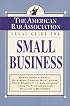 The American Bar Association Legal Guide for Small Business