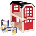 Wooden Fire Station & Accessories