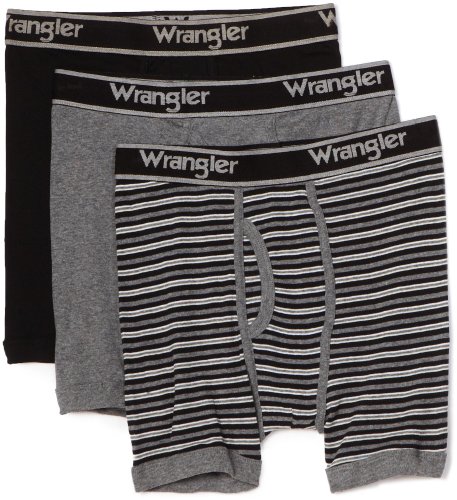 Wrangler Men's 3 Pack Boxer Briefs