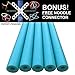 Oodles of Noodles Deluxe Foam Pool Swim Noodles - 5 Pack 52 Inch Wholesale Pricing Bulk Green