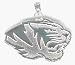 Missouri Tigers New Tiger Head 13/16 Pendant - 14KT Gold Jewelry