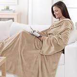 NAP Comfy Ultra-Plush Blanket with Sleeves