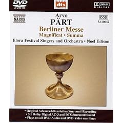 Arvo P�rt: Berliner Messe [DVD Audio]
