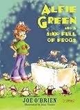 Alfie Green and a sink full of frogs