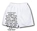 White Boxer Short with I keep six honest serving-men. They taught me all I knew. Thei...