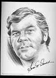 1974 Sam McDowell Cleveland Indians Lithograph