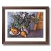 Framed Cherry French Flowers Pears Fruit Contemporary Pictures Art Print